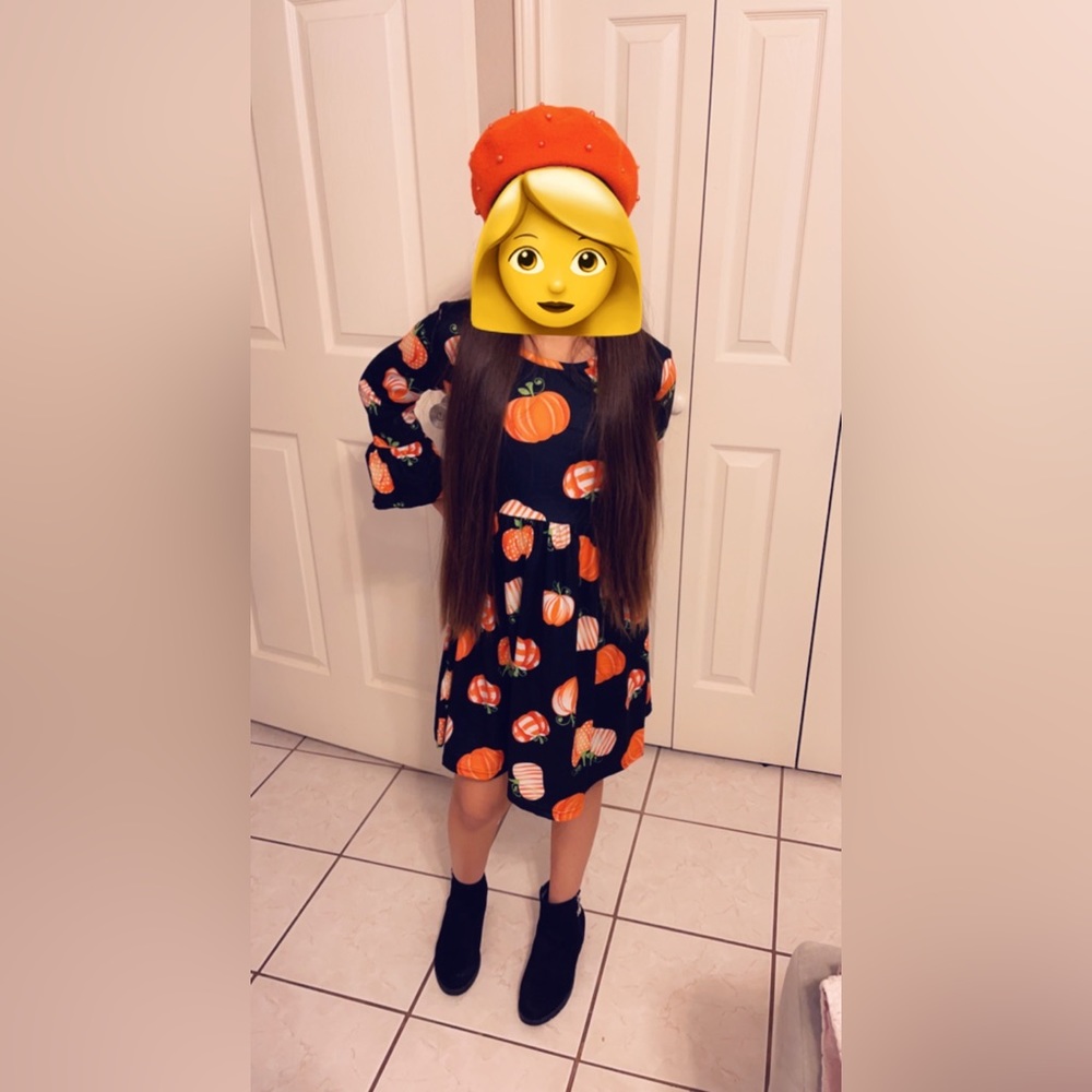 Pumpkin dress